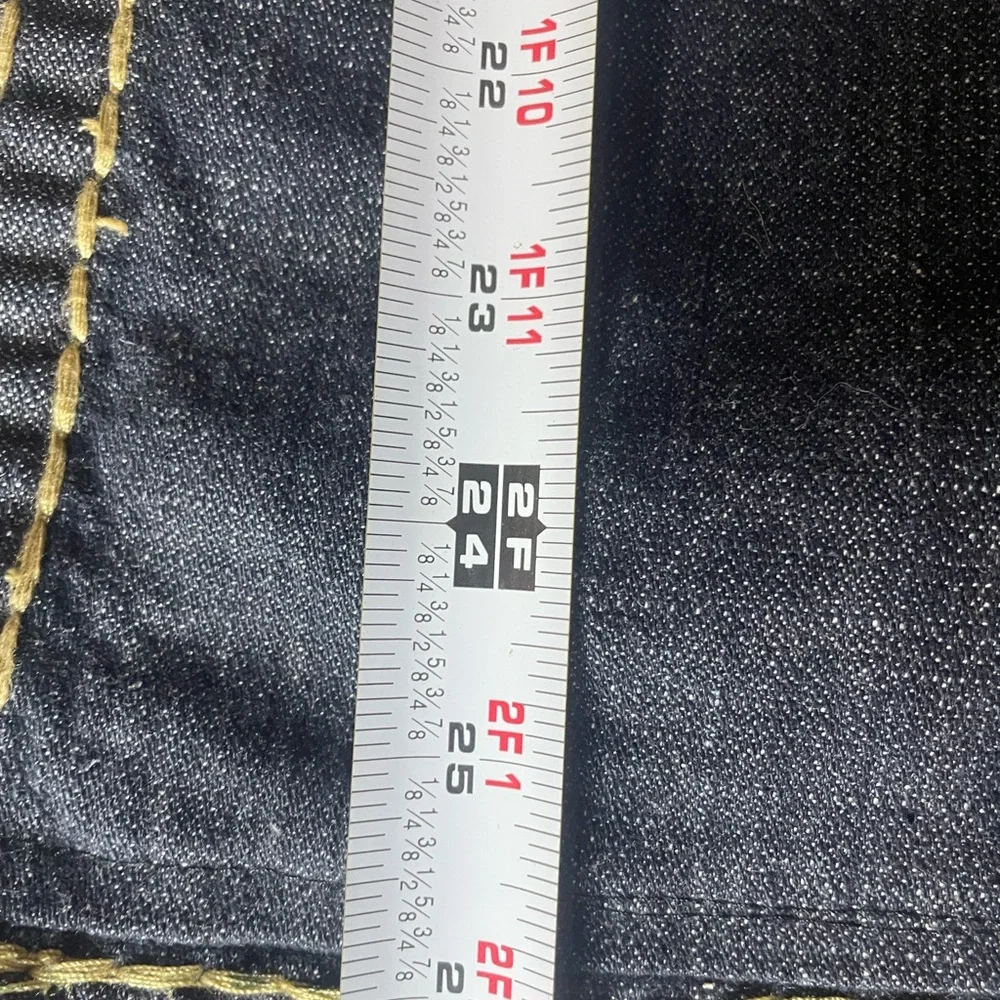 True Religion Women's Joey Big T Jeans Vera Cruz Dark Wash  Size 26 READ - Picture 11 of 11